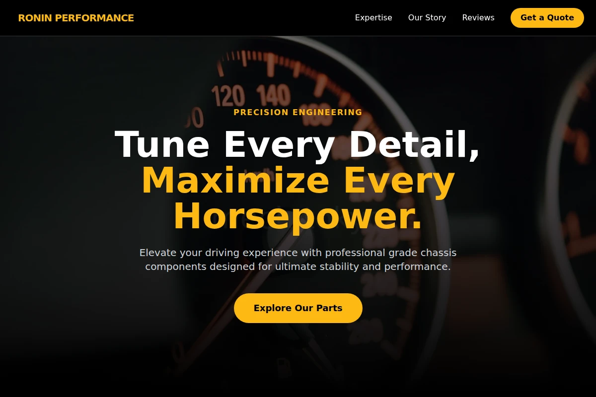 Chassis Auto Parts
