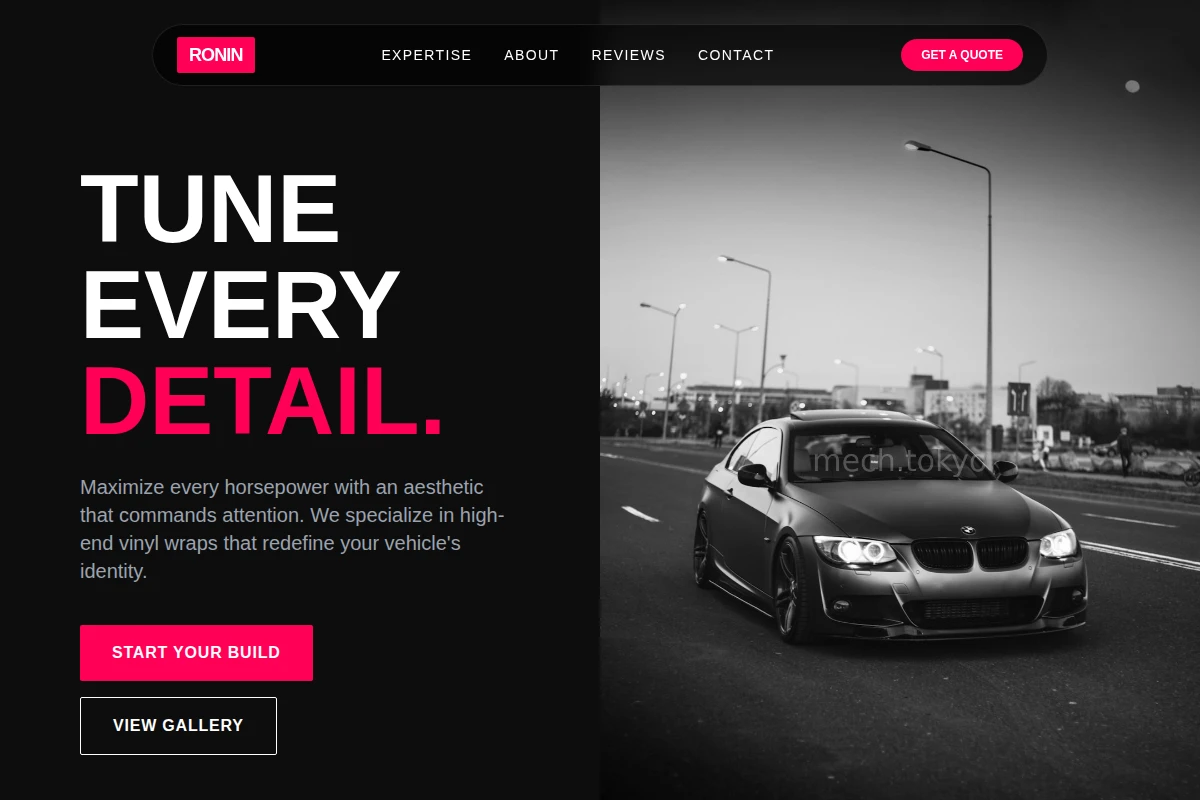 Gasket Car Wrap
