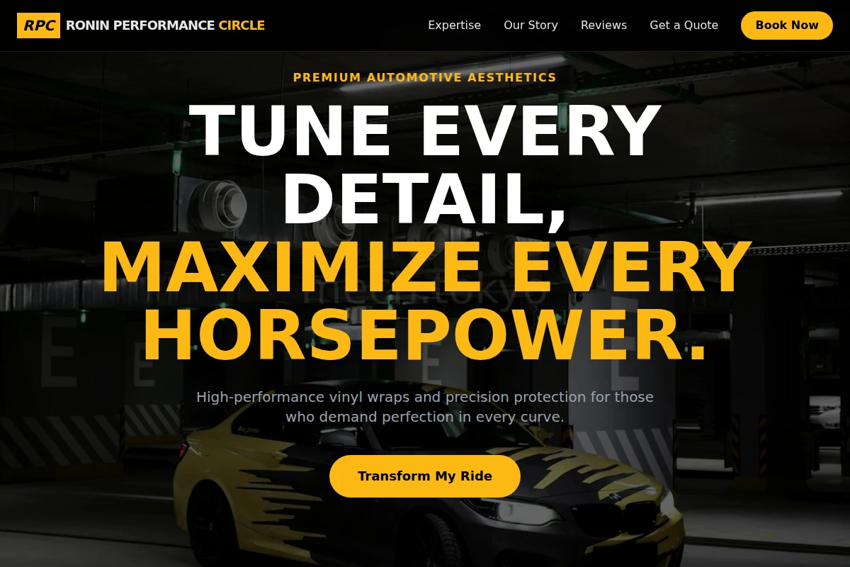 Tread Car Wrap
