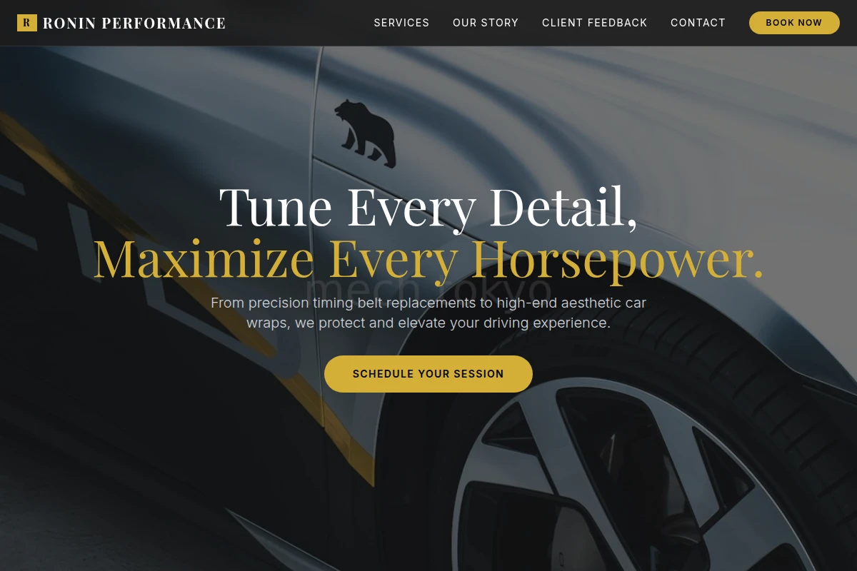 Timing Belt Car Wrap