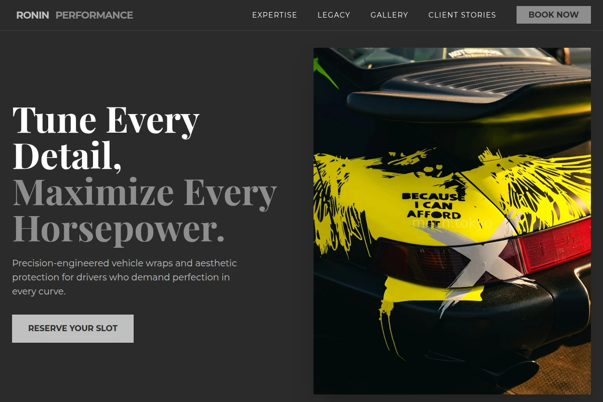 Clutch Car Wrap
