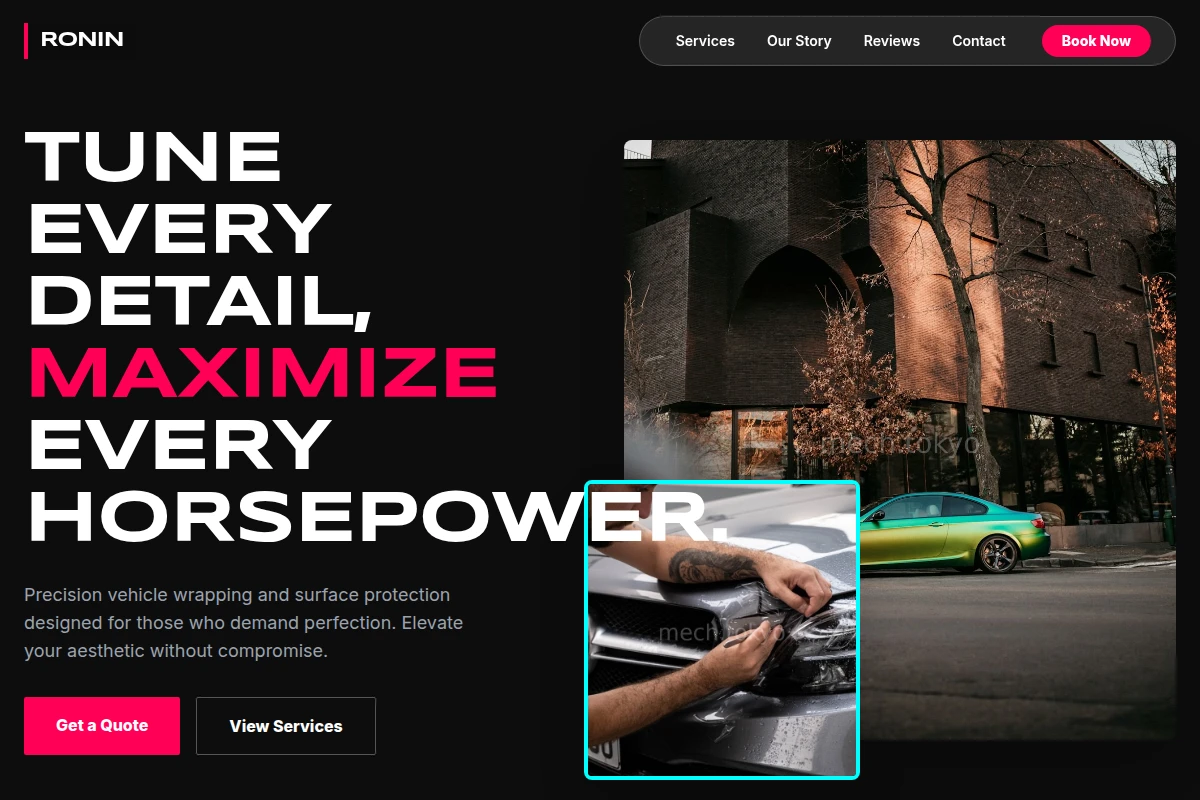 Sump Car Wrap