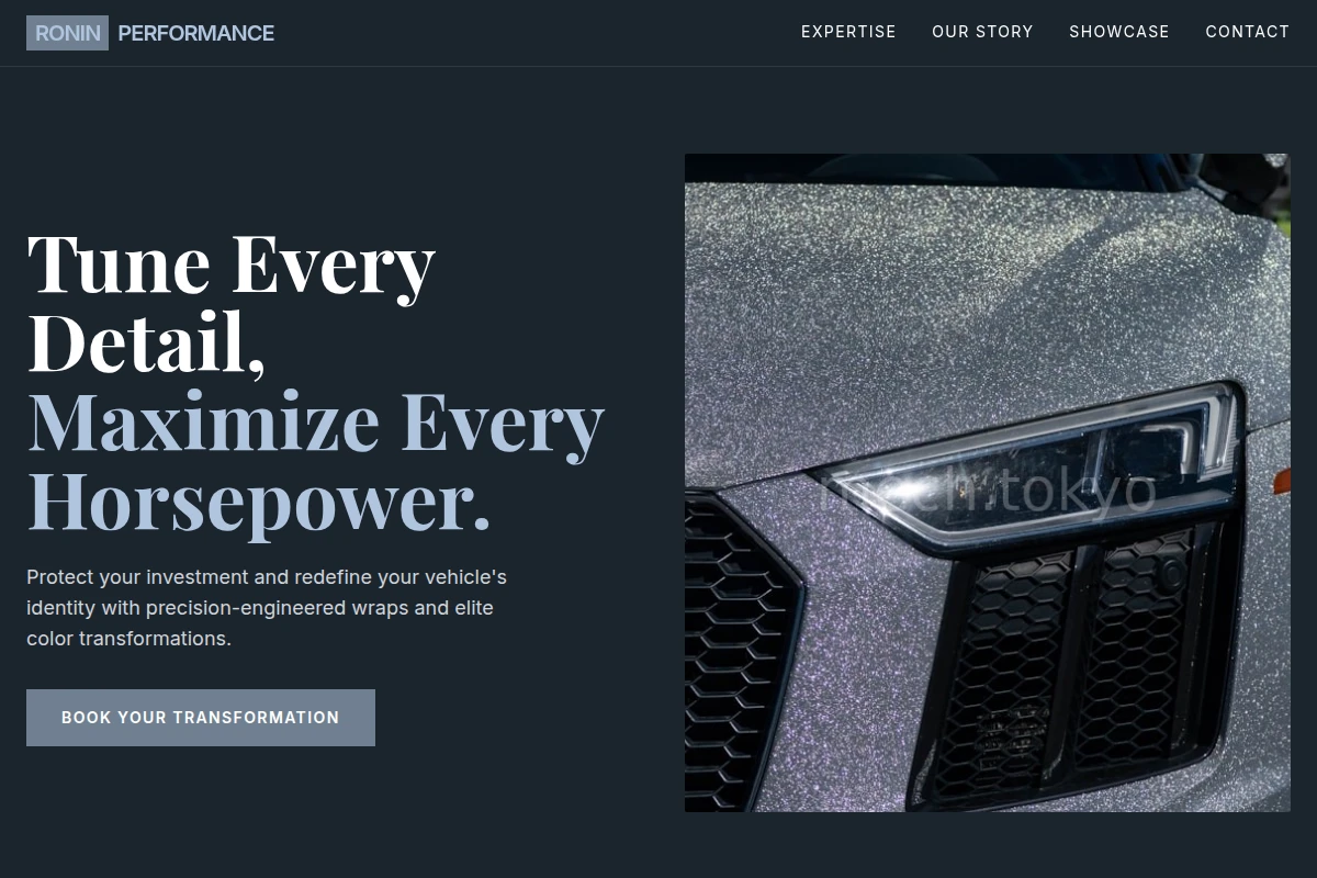 Piston Car Wrap