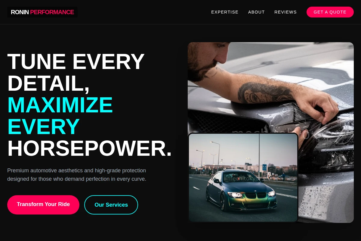 Tie Rod Car Wrap