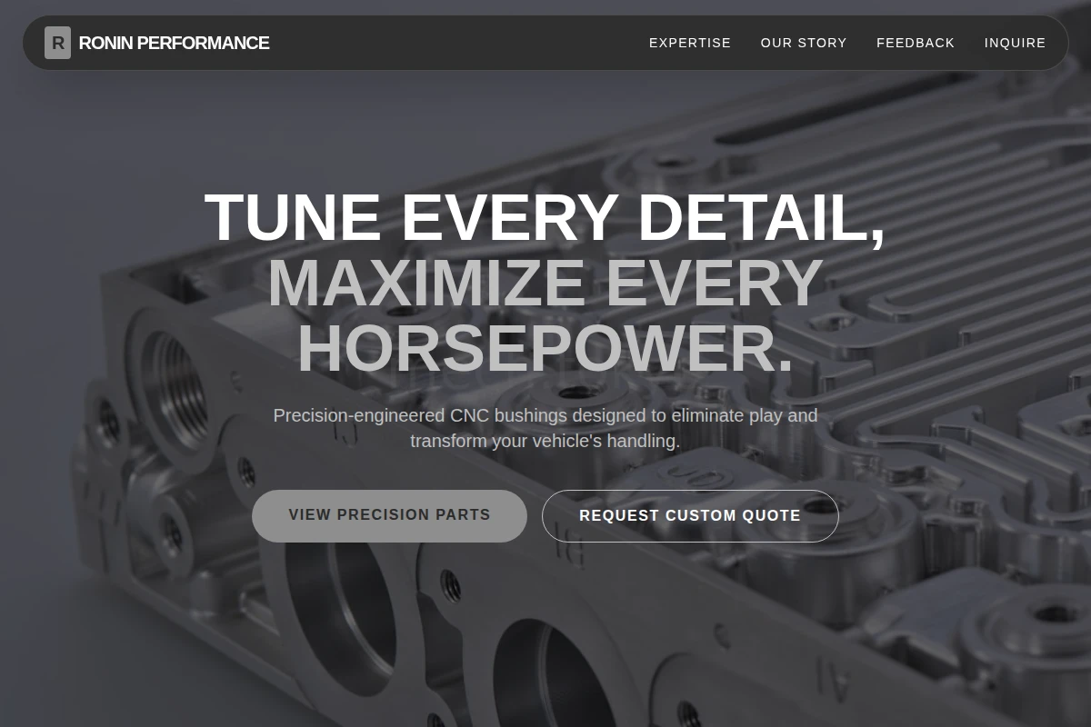 Bushings Cnc Machine