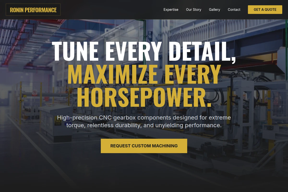 Gearbox Cnc Machine