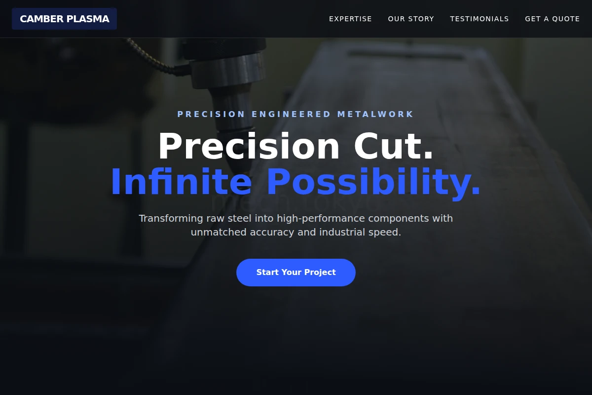Camber Plasma Cutting